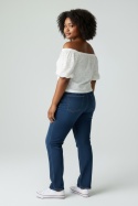 Bluzka ażurowa H&M biała/ecru M (38)