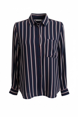 Koszula damska Pimkie Collection granatowa w pasy S/M