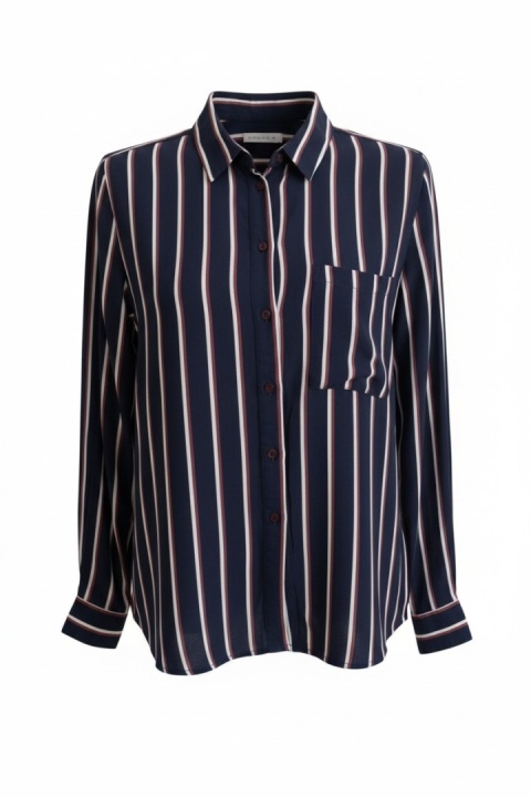 Koszula damska Pimkie Collection granatowa w pasy S/M