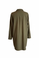 Koszula/tunika haftowana George khaki 48 (4XL)