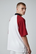 Koszulka polo Red Bird x AGFA – kolekcjonerska, retro, raglan – XXL
