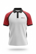 Koszulka polo Red Bird x AGFA – kolekcjonerska, retro, raglan – XXL