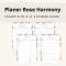 Planery Rose Harmony – dzienny, tygodniowy, miesięczny i roczny (PDF)