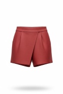 Spódnico‑spodnie Mango – czerwone, asymetryczne, skort – rozmiar 34 (XS)
