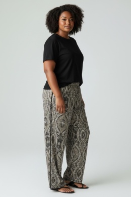 Spodnie Buch Copenhagen paisley L (100% bawełna, boho chic)