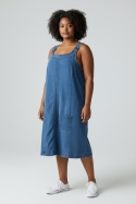 Sukienka jeansowa ogrodniczka BPC (Bonprix) 44 (XXL)