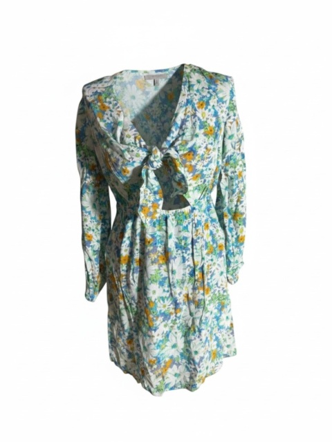 Sukienka/tunika River Island wiskoza kwiaty – XS – nowa z metką