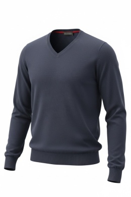 Sweter męski Vistula granatowy V‑neck M